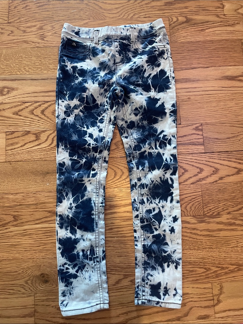 Jordache Kids Tie-Dye Leggings - Navy & White